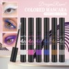 DLZZRS 4D Colored Mascara, Voluminous Original Volume Lash Makeup Mascara,