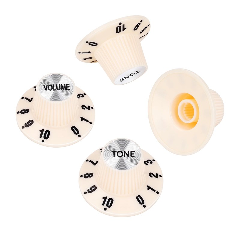 Banworks Guitar Control Knobs Metric 18-Spline 2 Tone 2 Volume