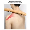 Wooden Scraping Stick Relieve Fatigue Reduce Soreness Double Sided Massage