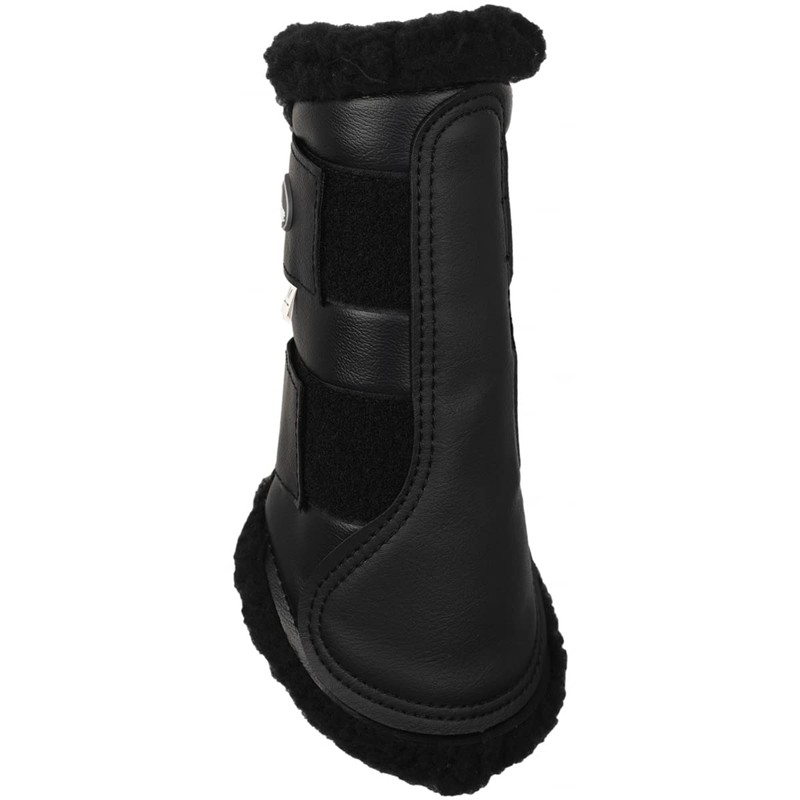 Marengos Soft Comfort Dressage Gaiters Black Warmblood