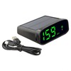 Solar Powered Head Up Display GPS Digital Car Speedometer with
