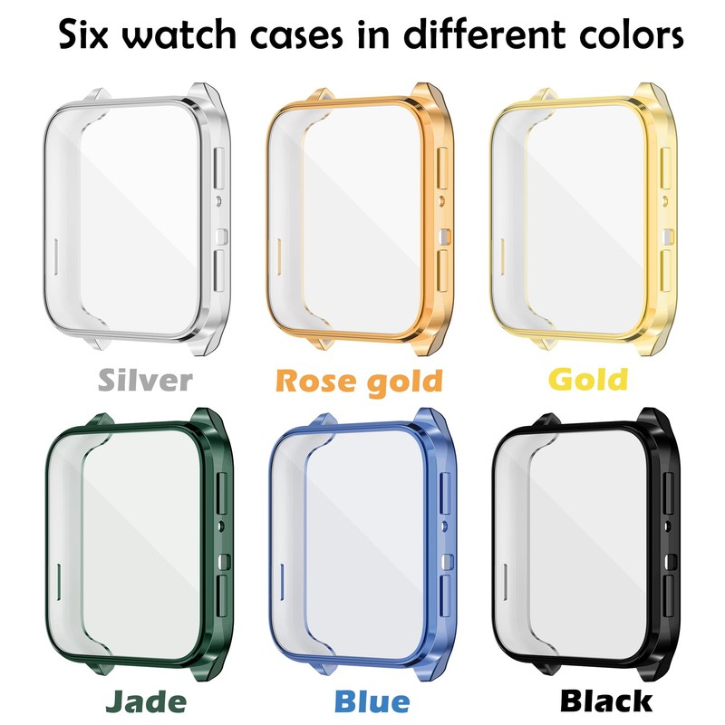 6-Pack Watch Screen Protector for Garmin Venu X1, Soft TPU