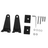 Headlight brackets headlight brackets work light mounting bracket black set