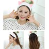 Onwon Cat Ear Headbands - Fluffy Makeup Hairbands for Face