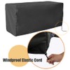 COOSOO Cubierta para caja de cubierta, impermeable, resistente, para patio,