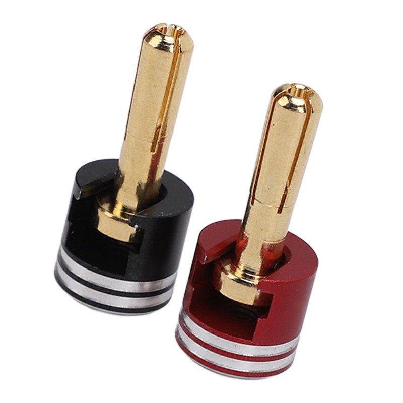 Heatsink Bullet Plug Grip Aluminium Alloy and Copper Banana Plug