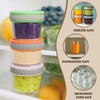 Glass Baby Food Jars – 8Pcs 4 oz Small Mason