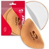 SULPO Orthopaedic Wedge Insoles, Leather Insoles for Flat Feet, Insoles