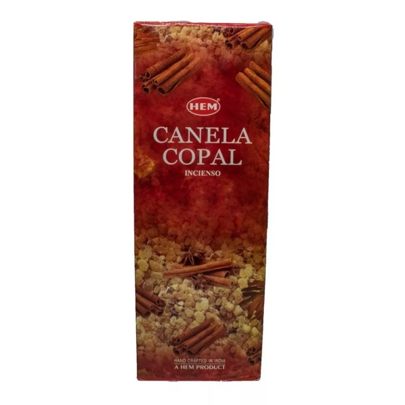 Ullas Incienso Hexagonal Canela Copal C/6 Tubos C/20 Varitas C/u