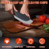 ANLJNCC Meat Cleaver Knife for Meat Cutting with Sheath, Professional