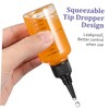 CHILDWEET Travel-sized 50ml Squeeze Bottles with Scale Aromatherapy Oil Bottle