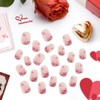 TENPAL Glitter Pink Nails for Valentine's Day Acrylic Press on
