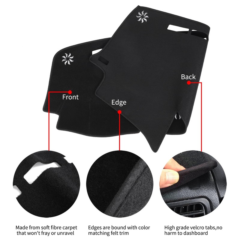 HanLanKa Dashboard Cover Dash Cover Mat Pad Compatible with 2004-2006