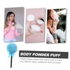 Baluue 4sets Makeup Powder Puff Fluffy Powder Puff for Face