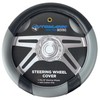 AUTOMANN Premium Vinyl Semi Truck Steering Wheel Cover, 18 inch
