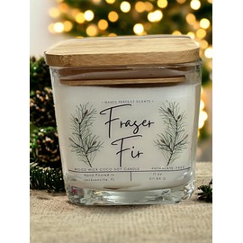 Makes Perfect Scents Fraser Fir Designer Inspired Coco Soy Wood Wick Candle 45-50 Hour Burn