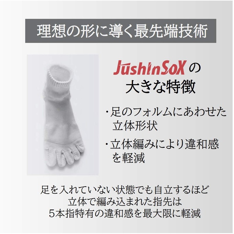 PALUD Center of Gravity Corrective Socks JushinSox Short