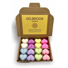 Wax Melts - Mixed Favourites | 16 Pack | Strong Scented | Made in The UK | Plastic Free | Vegan