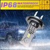 AQJ For Honda CBR600F4i 2001-2006 Motorcycle LED Headlight Kit H7