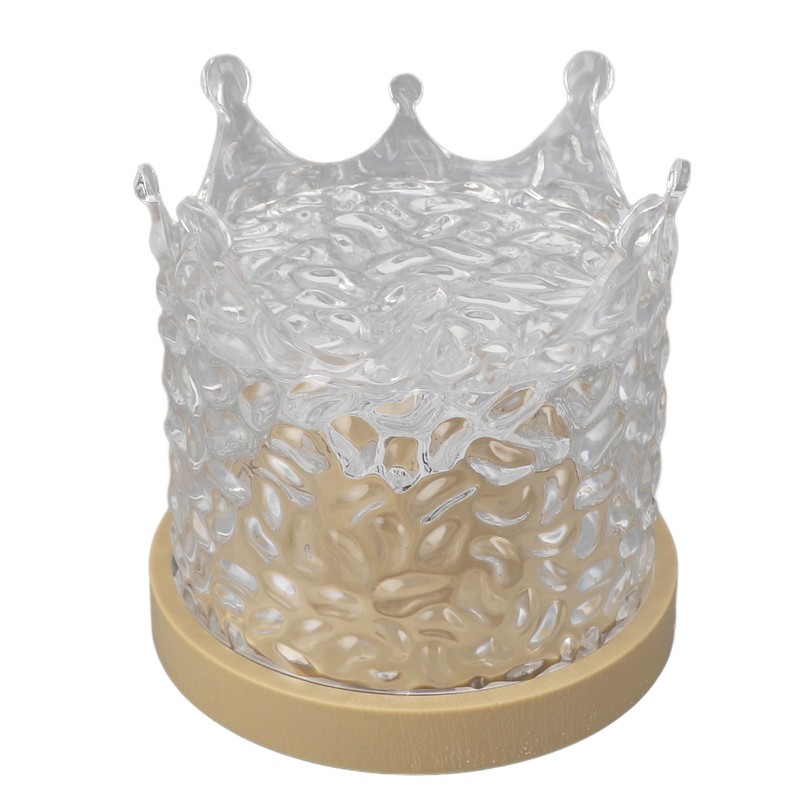 Wave Night Light 3 Colors 1000mAh USB Rechargeable Brightness Adjustable