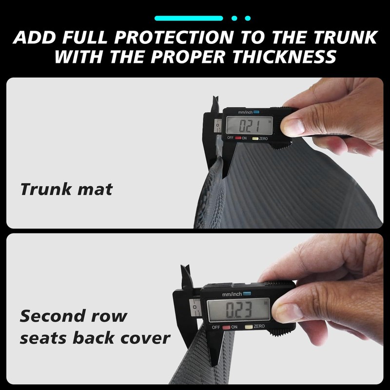 BestEvMod for EV6 Cargo Liner All Weather Trunk & Second