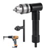 MJFUNTXY Right Angle Drill Adapter,90 Degree Drill Bit Corner Adapter