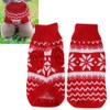 Lovely Snowflake Pet Clothing Winter Christmas Sweater Warm Clothes for