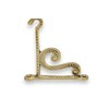 Brass Wall Mount Bracket for Orthodox Vigil Oil Lamps –
