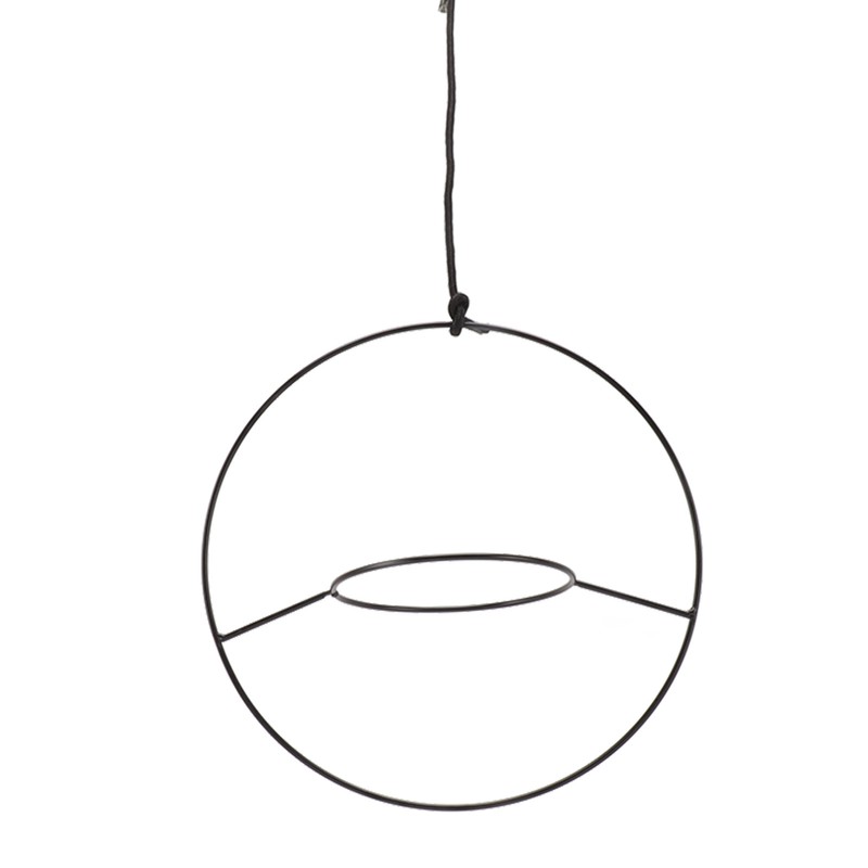 5pcs Hanging Planter Holder Rust Proof Decorative Metal Hanging Flower