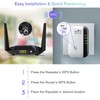 WiFi Extender Signal Booster Up to 5000sq.ft and 45 Devices,