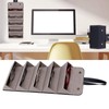 5‑Slot Travel Sunglasses Organizer Eyeglasses Storage Case Box Hanging Glasses