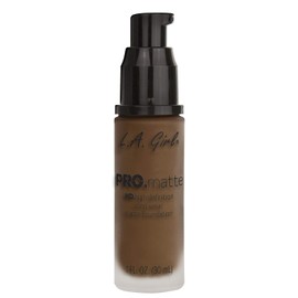 L.A. Girl Pro.matte foundation, soft sable, 1 fl. oz.