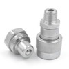 3/8" High Duty 10000 PSI Quick Connect Coupling Coupler w/Dust