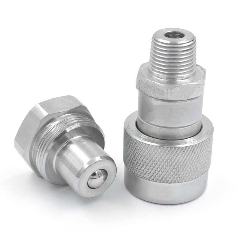 3/8" High Duty 10000 PSI Quick Connect Coupling Coupler w/Dust