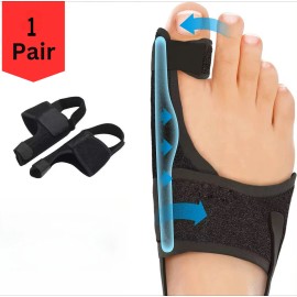 1 Pair Bunion Corrector Fix Hallux Valgus Adjustable Orthosis Women Men Splints
