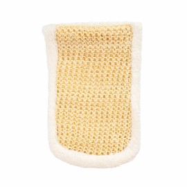 Eco Bath London Bamboo and natural sisal massage glove, exfoliating and cleaning glove, with ultra-soft bamboo and sisal fibres