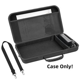 HESPLUS Hard Travel Case for Canon PIXMA TR160/ TR150/ iP110 Wireless Portable Printer and Battery Pack, Printer Organizer with Adjustable Shoulder Strap, Mesh Pocket fit Ink Tank, Adapter (CASE ONLY)