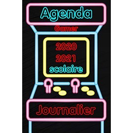 Agenda Scolaire Gamer 2020 2021 Journalier: Format A5 | Idéal Rentrée Étudiants Primaire , Collège et Lycée | Le Cadeau Idéal pour bien commencer l'année