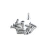 Coshar 6pcs Closet Rod Bracket Curtain Pole Sockets Flange Rod