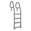 Aqua Select Heavy-Duty in-Pool Ladder | Grey | Supports 300
