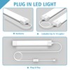 Airand LED Ceiling Light Fixture with Plug 5000k, Triproof LED