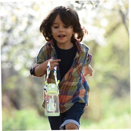 WHAMVOX Water Cup with Straw Cute Leak Design for Portable Outdoor Water Bottle Creative Cartoon Style and Practical