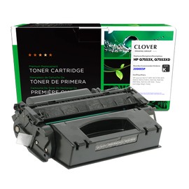 Clover Remanufactured Toner Cartridge for HP 53X Q7553X | Black