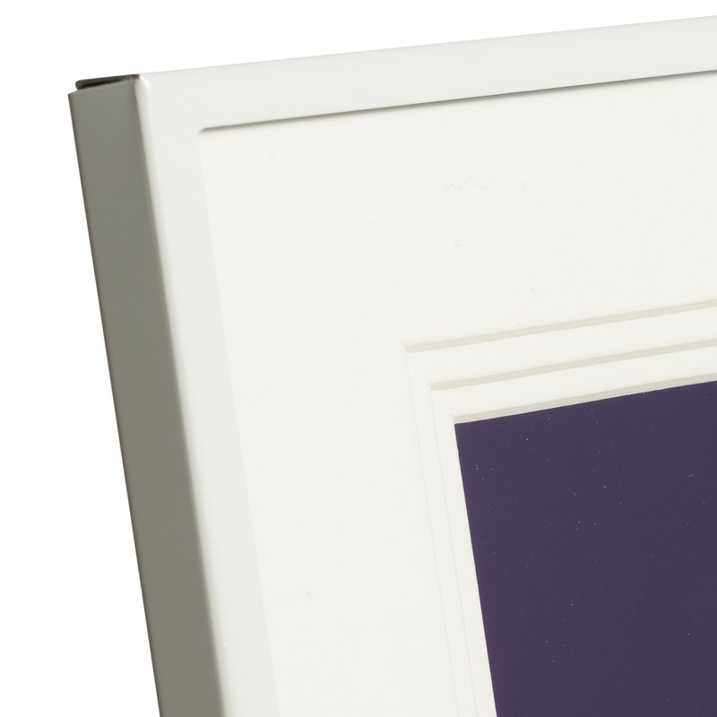 Hampton Frames MARBELLA 5x7 (13x18cm) White Elegant Photo Frame with