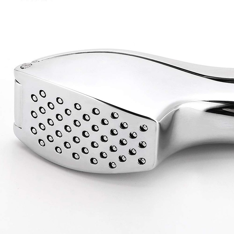 CENRONG Garlic Press, Stainless Steel Squeezer Chopper, Zinc Alloy, Rust-Proof,