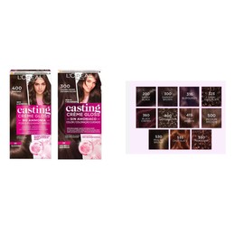 LorealPro Loreal Paris Casting Creme Gloss Demi-Permanent Ammonia-Free Hair Dye 200 300 400 415