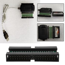 40 Pin Male to Male 3.5 Inch Hard Drive Adapter Machine IDE Electronic Disk Adapter Male to Male Accessories 2.3 x 1.3 x 0.35 Inch