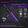 Hakkin Hexagonal Bit Set Long 12 Pieces 65 mm Ball