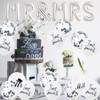 KOBOKO Silver Mr & Mrs Balloons Wedding Decoration