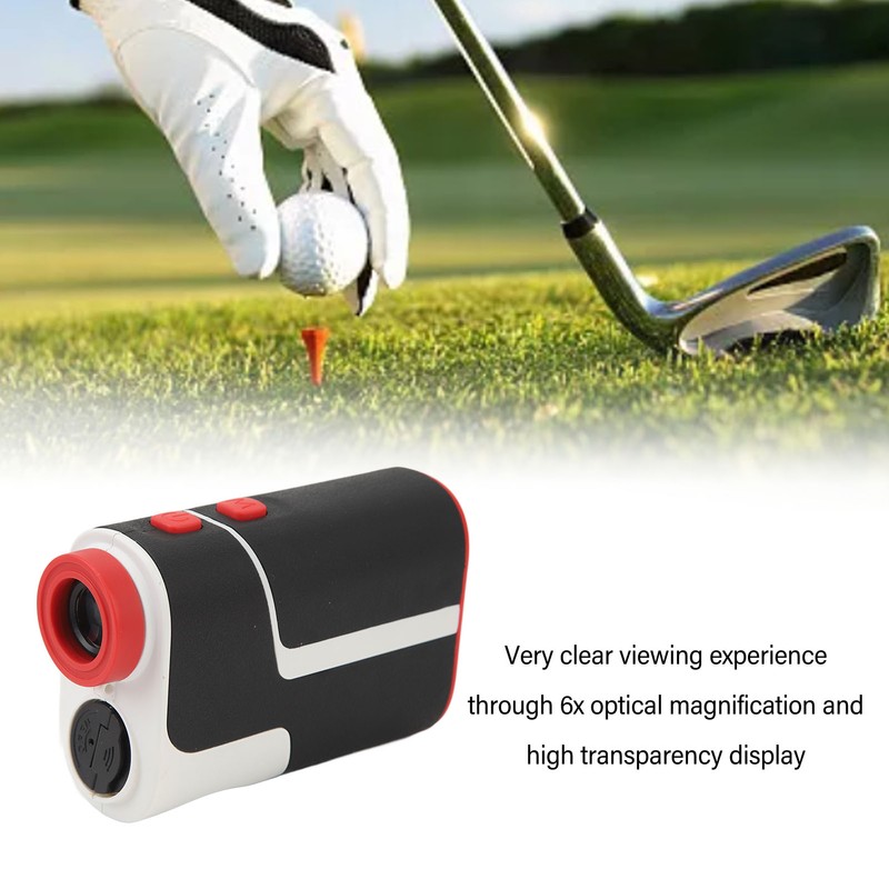 Golf Rangefinder with Slope Detection Outdoor Laser Rangefinder 6X Magnification